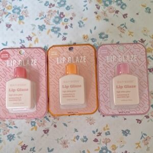 Lip Glaze High Shine Glow - Peachy Dreams / Citrus Vanilla / Peony Petal